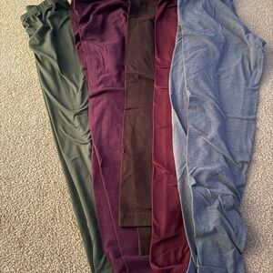 Set of FiveColorful Leggings